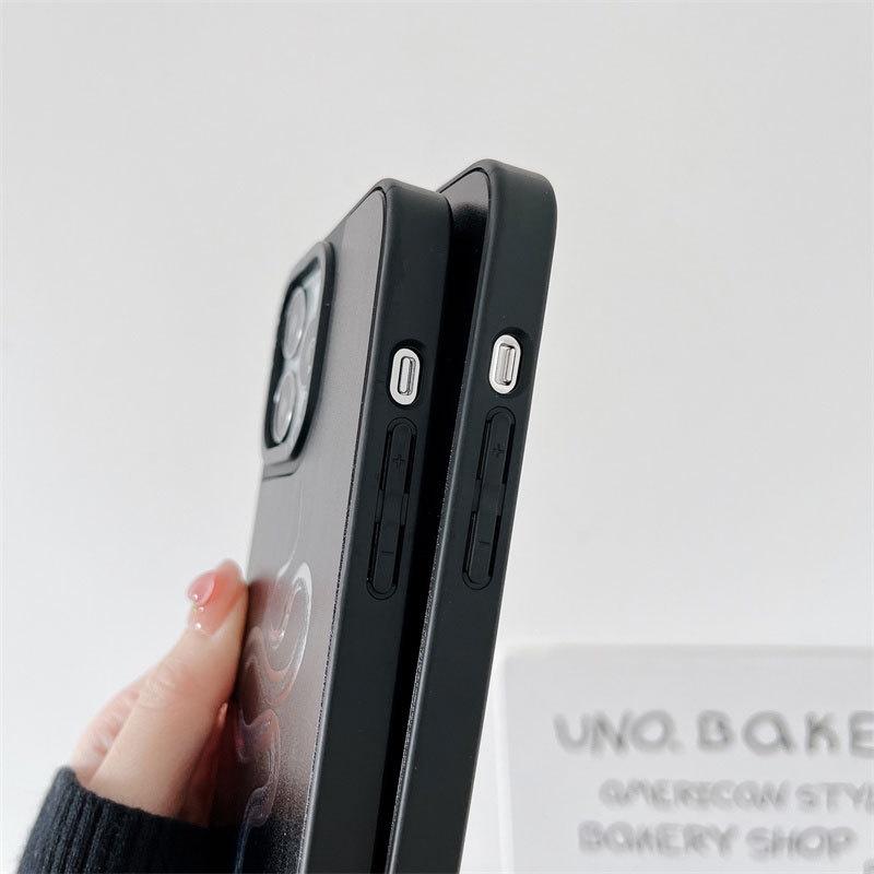 Ốp Lưng Cho Iphone 14 Pro Max / 14 Pro / 13 Pro Max / 12 Pro Max Black Paris Cực Ngầu