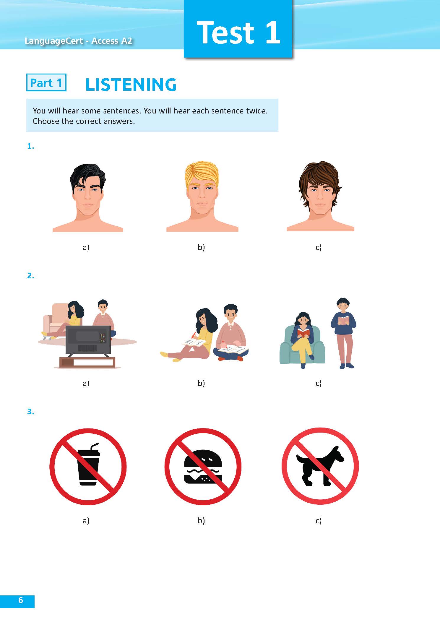 Succeed in LanguageCert A2 Access - 6 Pratice Tests