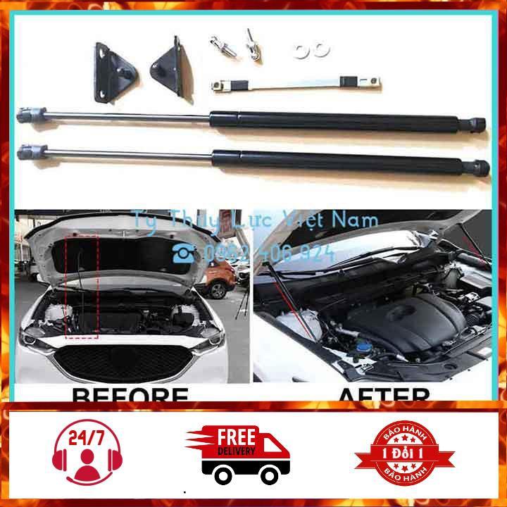 Bộ Ty Thủy Lực, Ben Hơi Chống Nắp Capo Cho Xe Mazda CX5 2017-2020