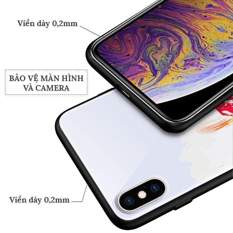 Ốp Lưng Bóng Rổ Cường Lực dành cho Iphone 6/6Plus/6S/6S Plus/7/7Plus/8/8Plus/X/Xs/Xs Max/11/11 Promax/12/12 Promax Lpc03010068