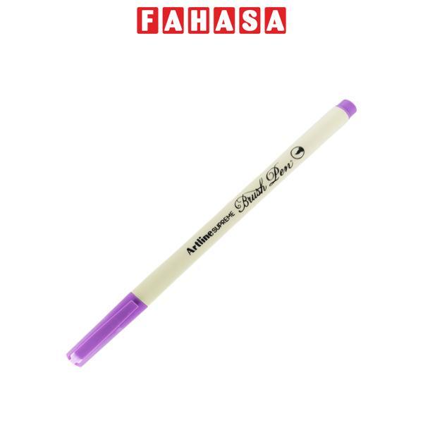 Bút Lông Đầu Cọ Artline Supreme Brush Pen EPFS-F - Bright Purple