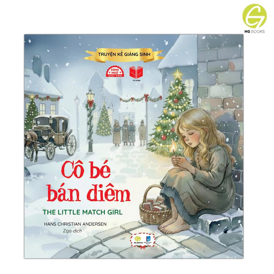 Sách hay Giáng Sinh: Truyện kể Giáng Sinh - combo truyện Song ngữ hay cho bé