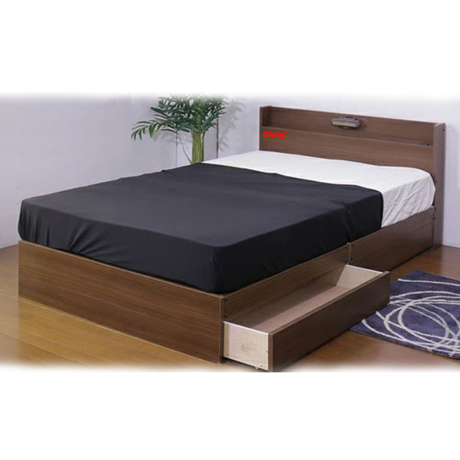 Giường ngủ ALALA31  gỗ HMR chống nước - www.ALALA.vn® - Za.lo: 0939.622220