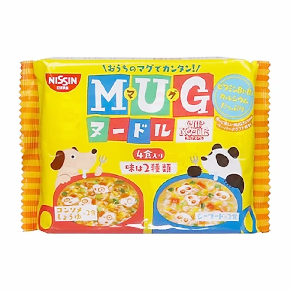 Mì NISSIN Mug Mì Trẻ Em Trên 1 Tuổi Nội Địa Nhật Bản