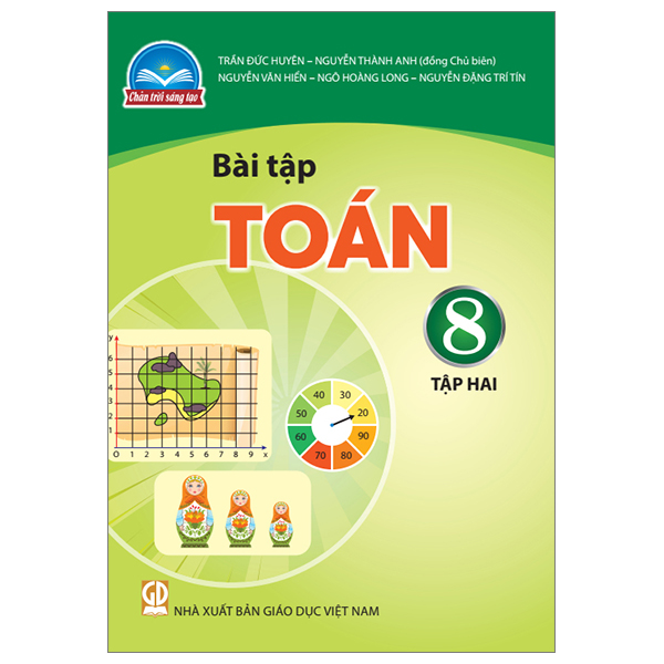 Sách Bài Tập Toán 8- tập hai- Chân Trời Sáng Tạo (Kèm Nilon bọc Sách)
