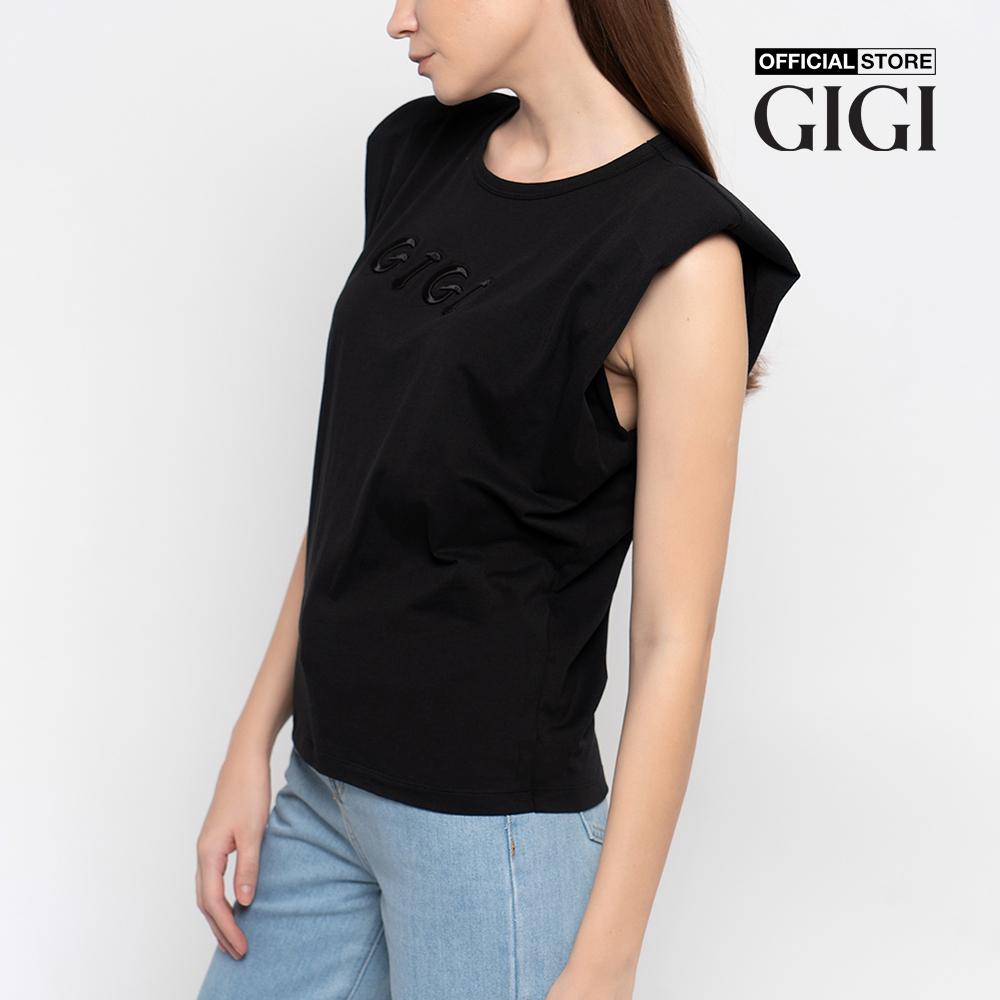 GIGI - Áo thun nữ phom suông sát nách Padding shoulder G1203T212291-66