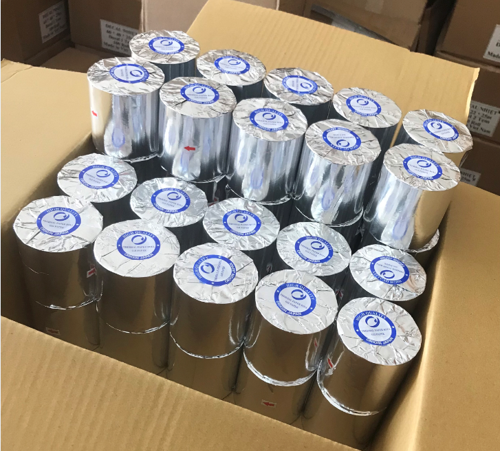 Giấy nhiệt in bill K80 phi 80 - Hàng nhập khẩu