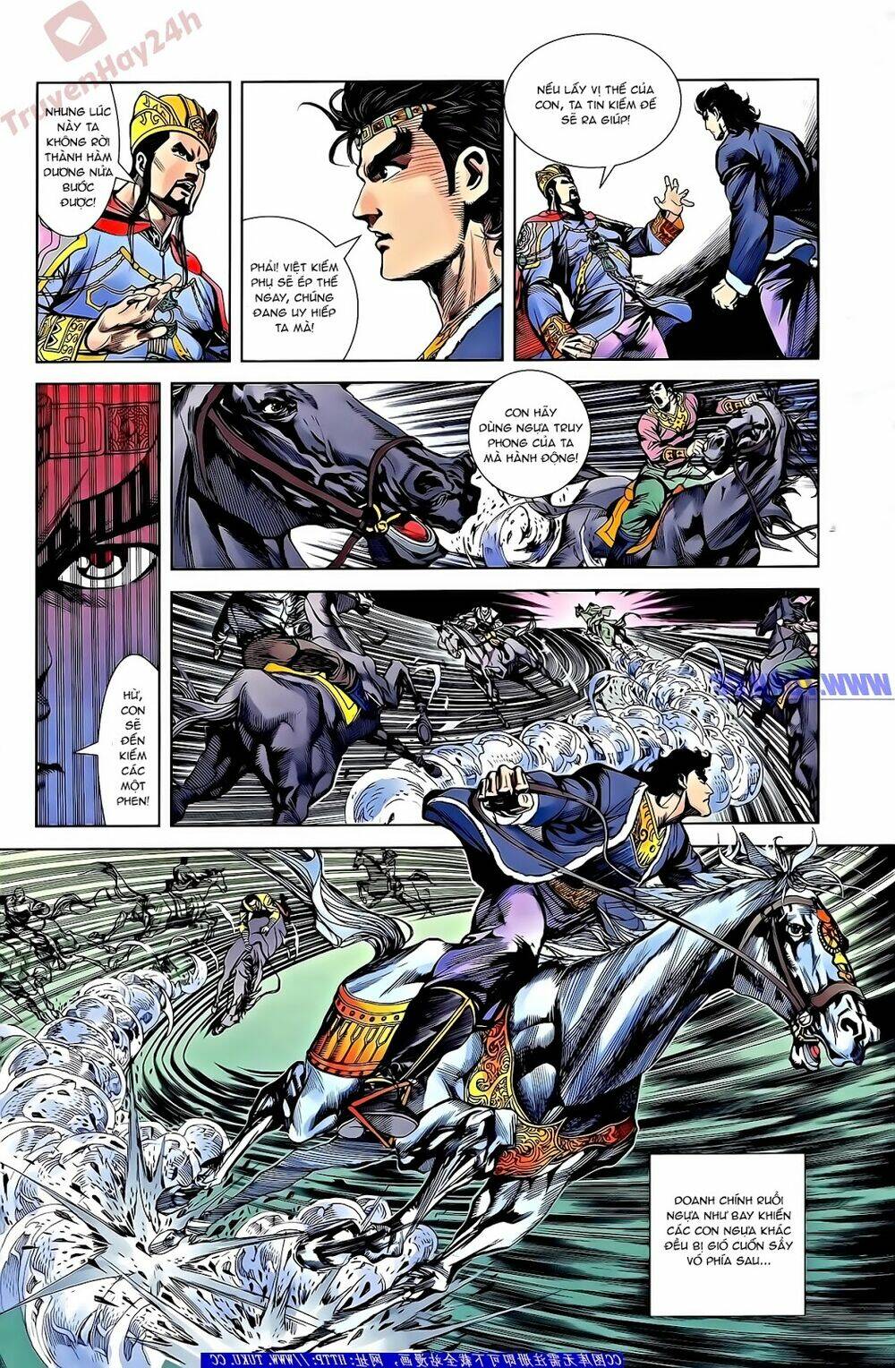 thiên tử truyền kỳ 2 - tần vương doanh chính chapter 53 13