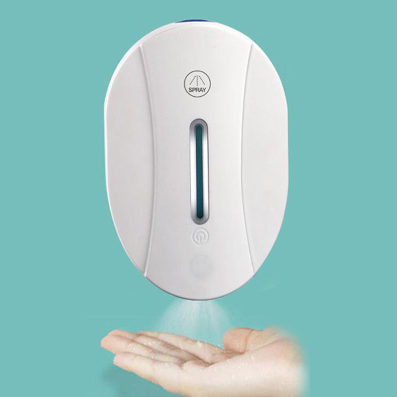 Wall Mounted Automatic Soap Dispenser Shower Dispenser Gel Liquid Shampoo Sanitizer Dispenser for Home Office Bedroom Living Room Bathroom