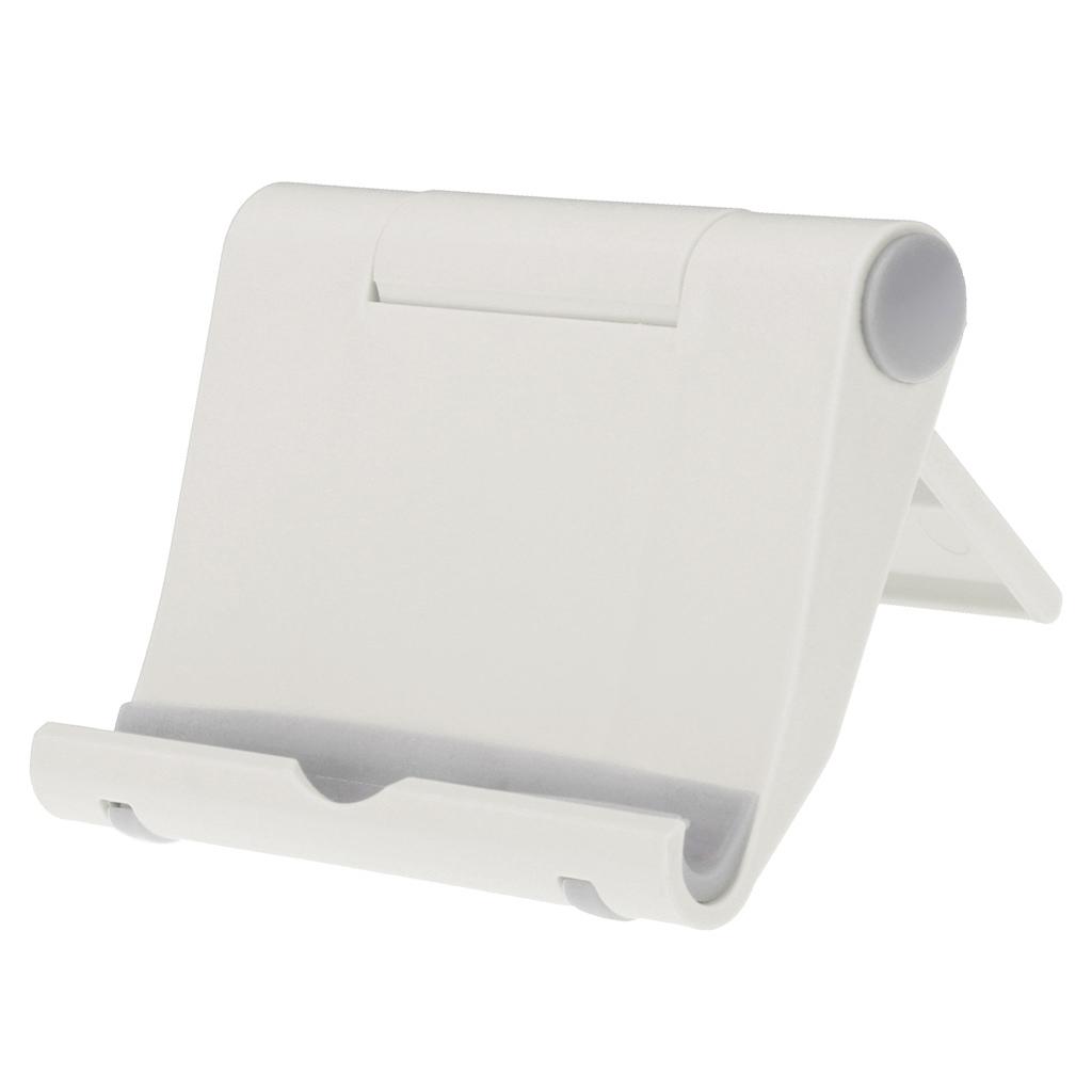 Universal Lazy Phone Bracket Tablet Holder Portable Plastic For iPhone,White