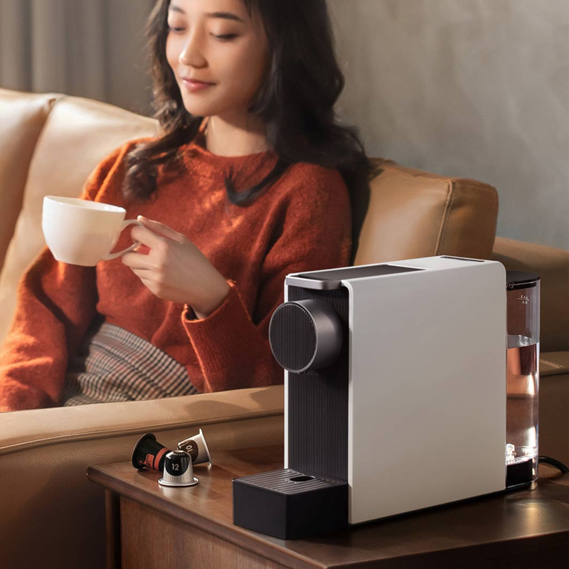 Hình ảnh Máy pha cà phê viên nén Xiaomi SCISHARE S1201 thích hợp với máy Nespresso - Hàng nhập khẩu