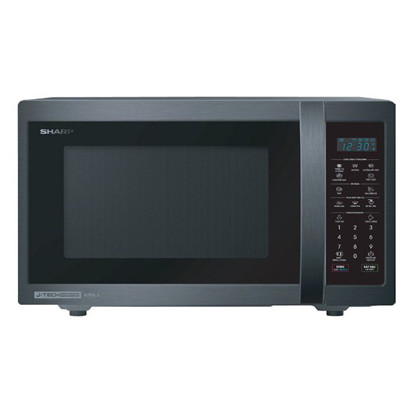 Lò Vi Sóng Điện Tử Có Nướng Sharp R-G728XVN-BST - Hàng Chính Hãng