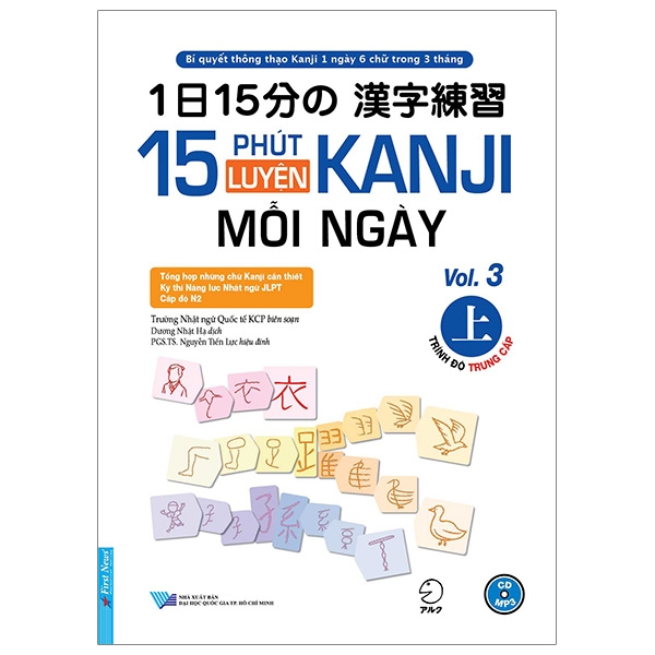 15 Phút Luyện Kanji Mỗi Ngày - Vol 3