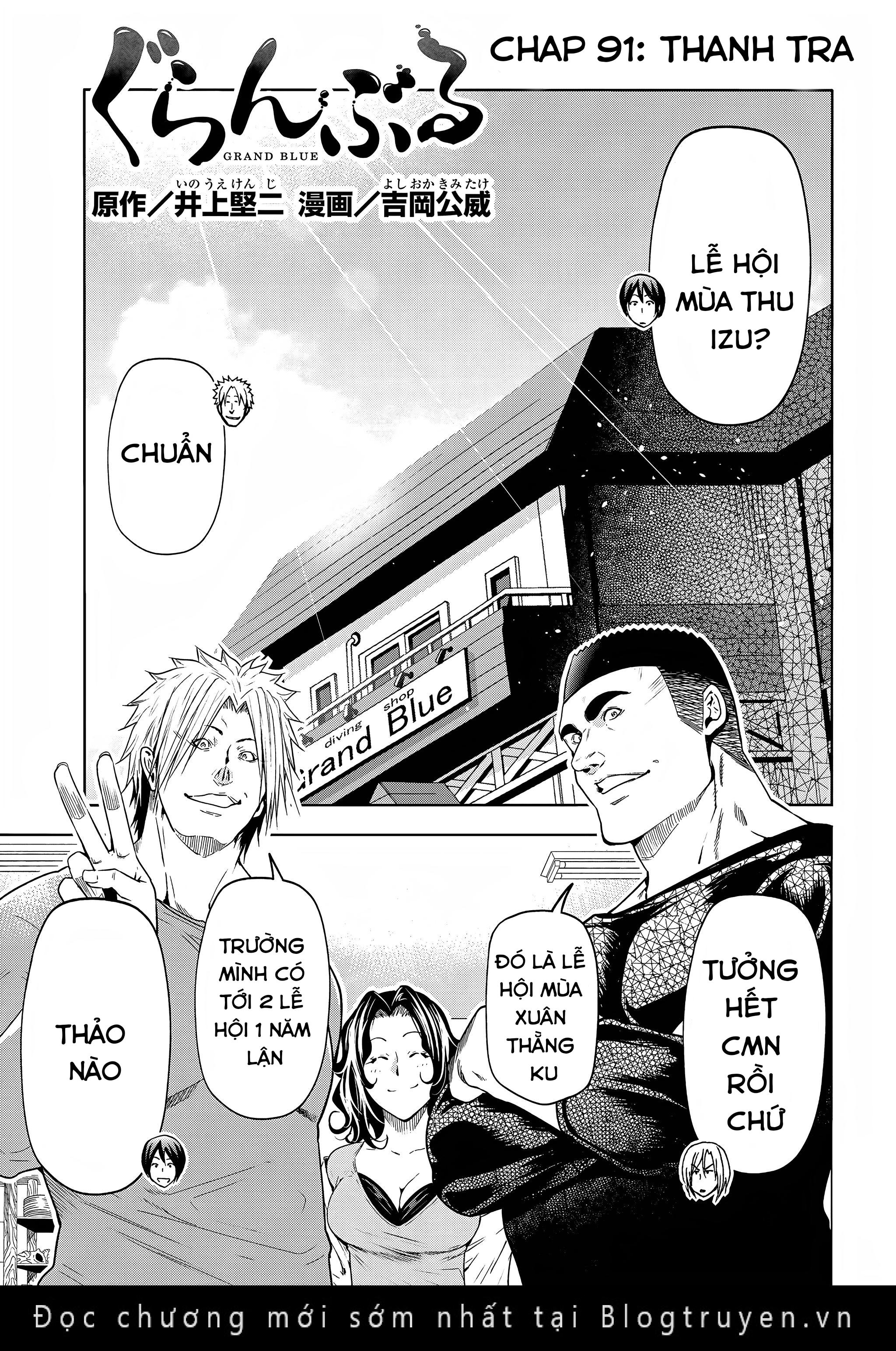 Grand Blue Chapter 91 - Trang 3