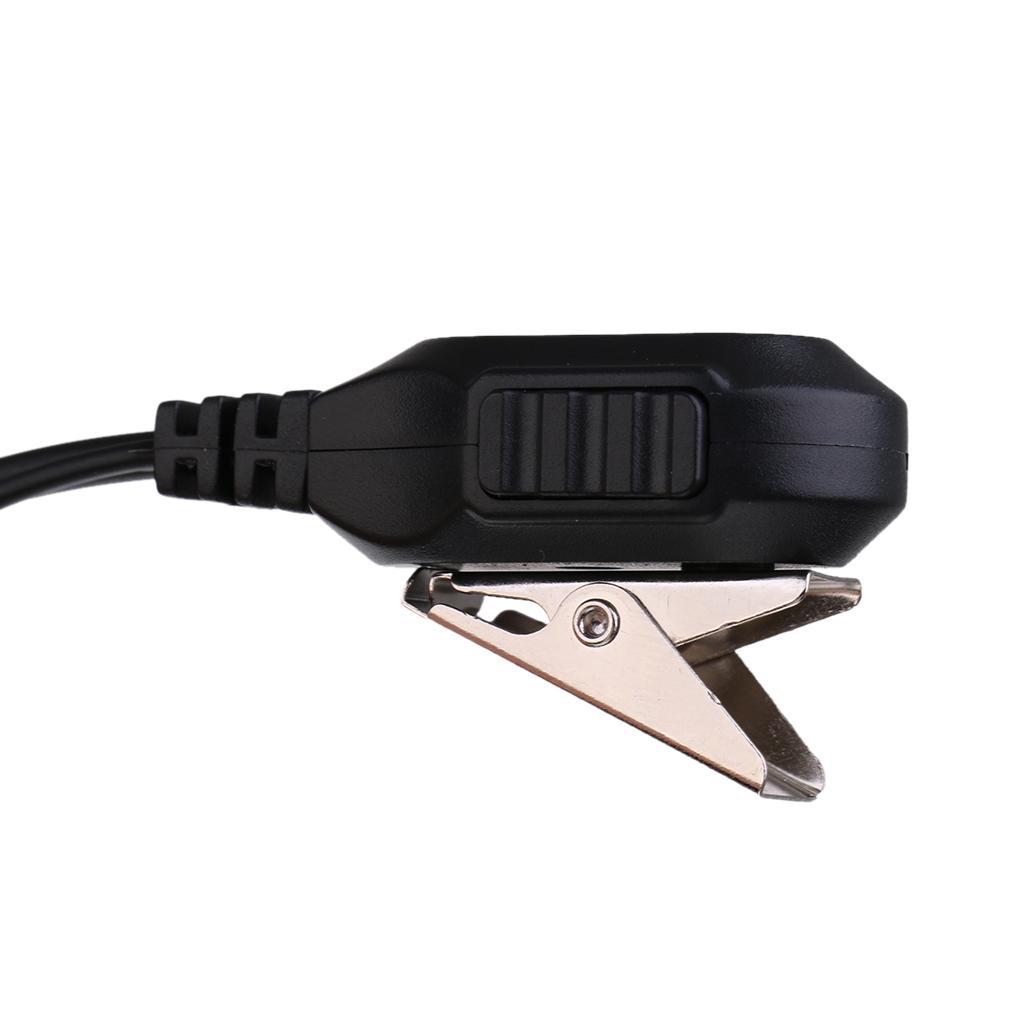 2-pin Covert Acoustic Tube Earpiece Headset for Kenwood Wouxun Baofeng