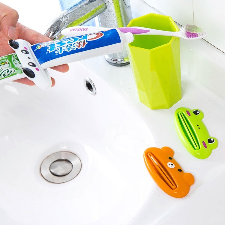 Combo 2 Kẹp Lấy Kem Đánh Răng Hình Thú Dễ Thương