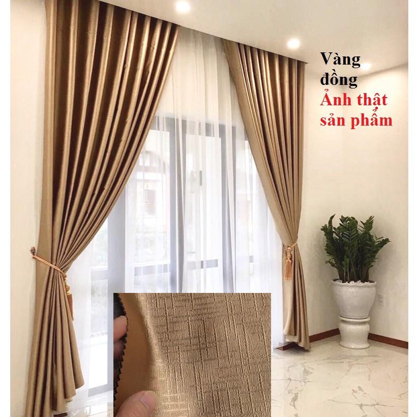 RÈM CỬA SỔ - SIZE VỪA- Chống nắng 95% (decor nhà cửa cực đẹp, cực rẻ) (không phải rèm dán tường