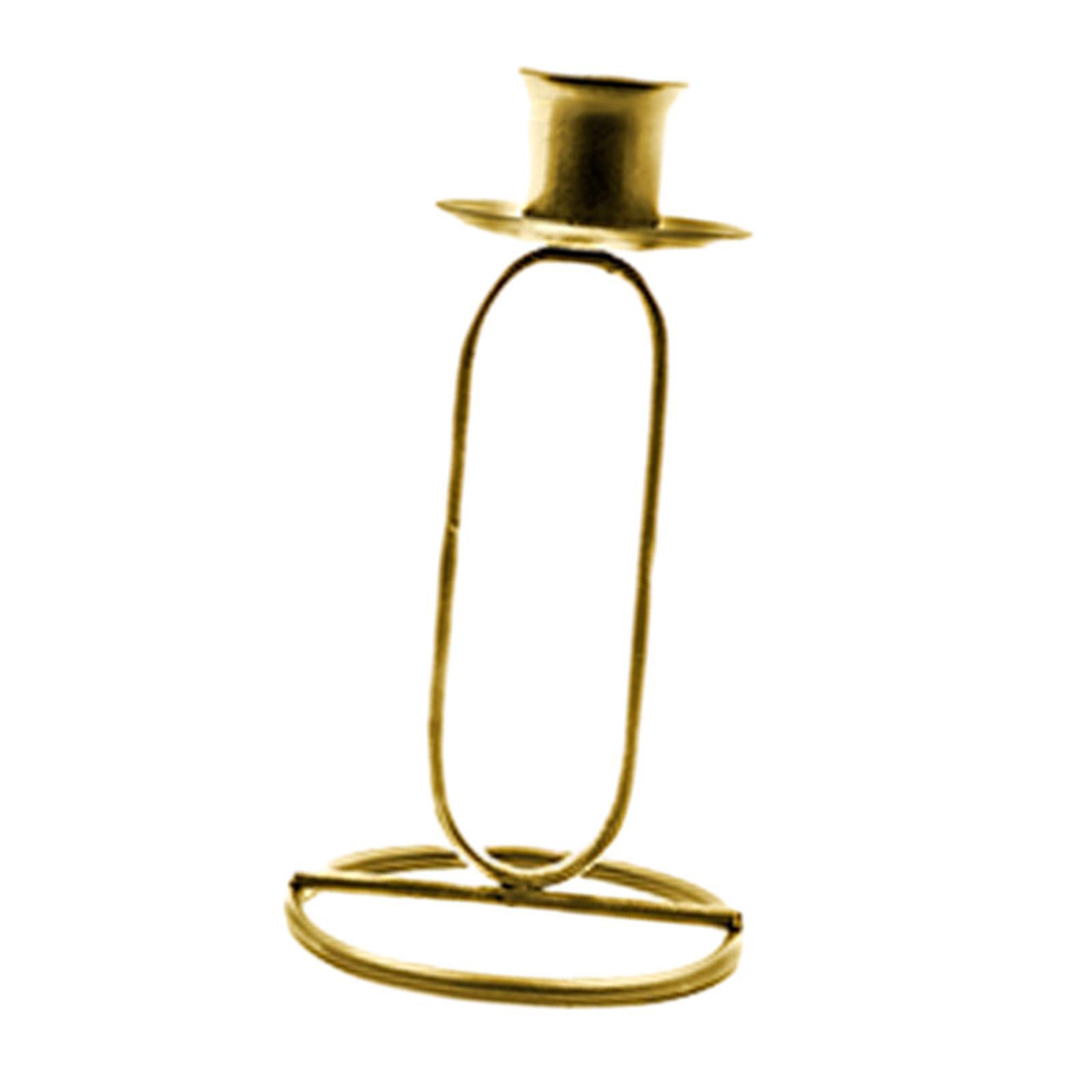 Metal Candlestick Tealight Candle Holder Candelabra Votive Candles Stand Iron Candleholder for Housewarming Farmhouse Home Fireplace