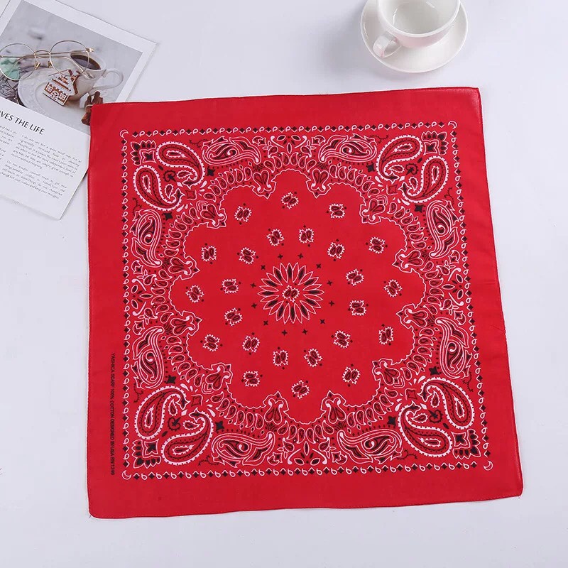 Khăn bandana khăn turban hiphop size 55*55cm