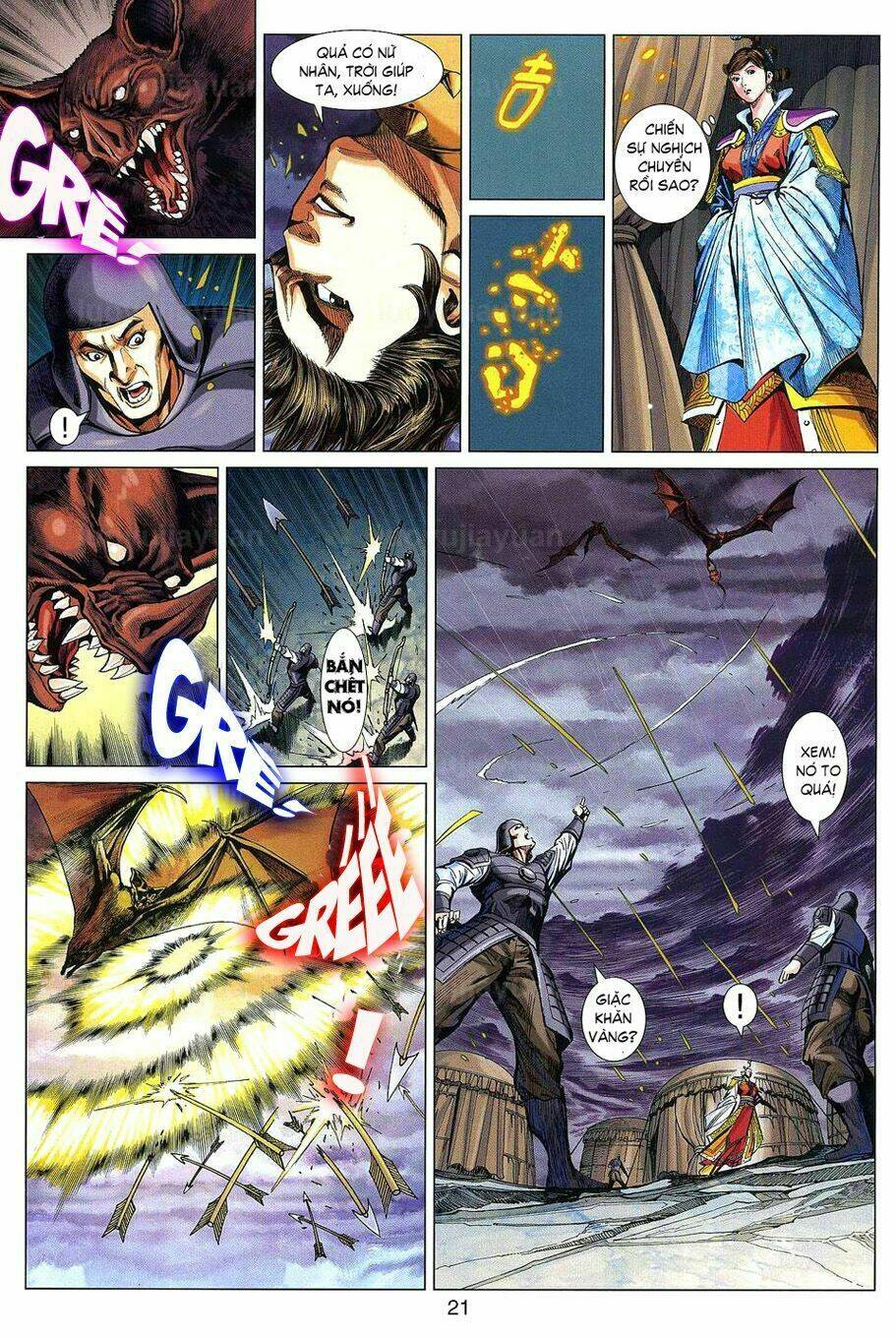 thiên tử truyền kỳ 7 - tam quốc kiêu hoàng chapter 9 21