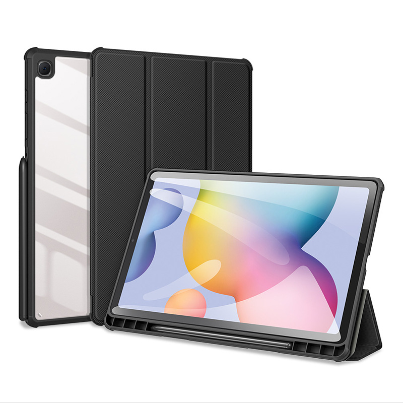 Bao da chống sốc cho SamSung Galaxy Tab S6 Lite 2022 P613/P619 có ngăn đựng bút chính hãng Dux Ducis Toby - Hàng chính hãng