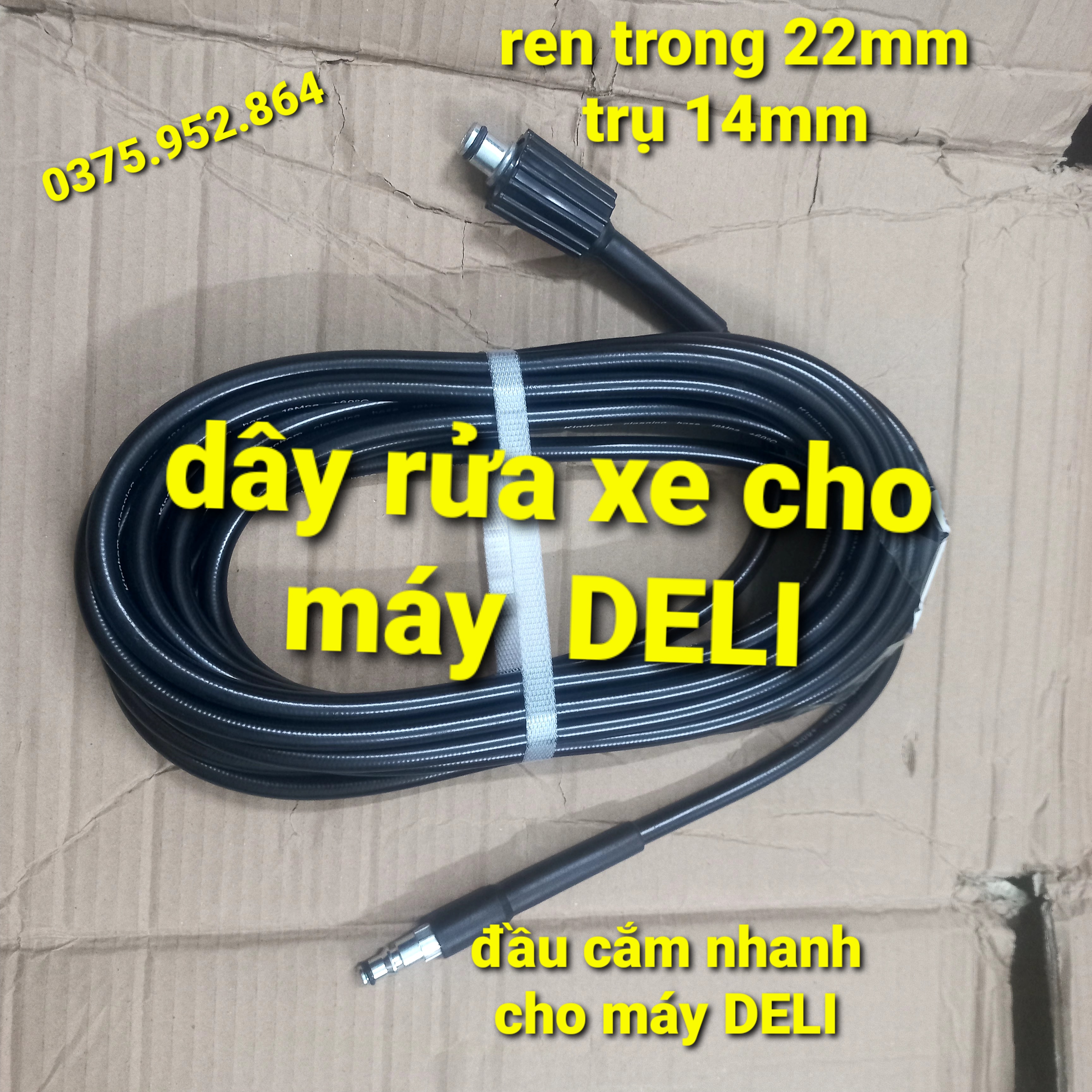 Dây rửa xe cho máy De li