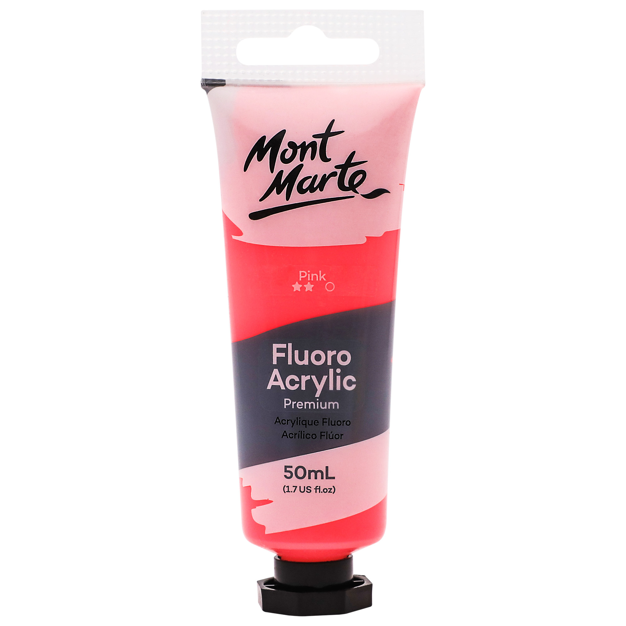 Màu Acrylic Fluro Mont Marte Tuýp 50ml - Fluoro Acrylic Paint Premium 50ml Tube
