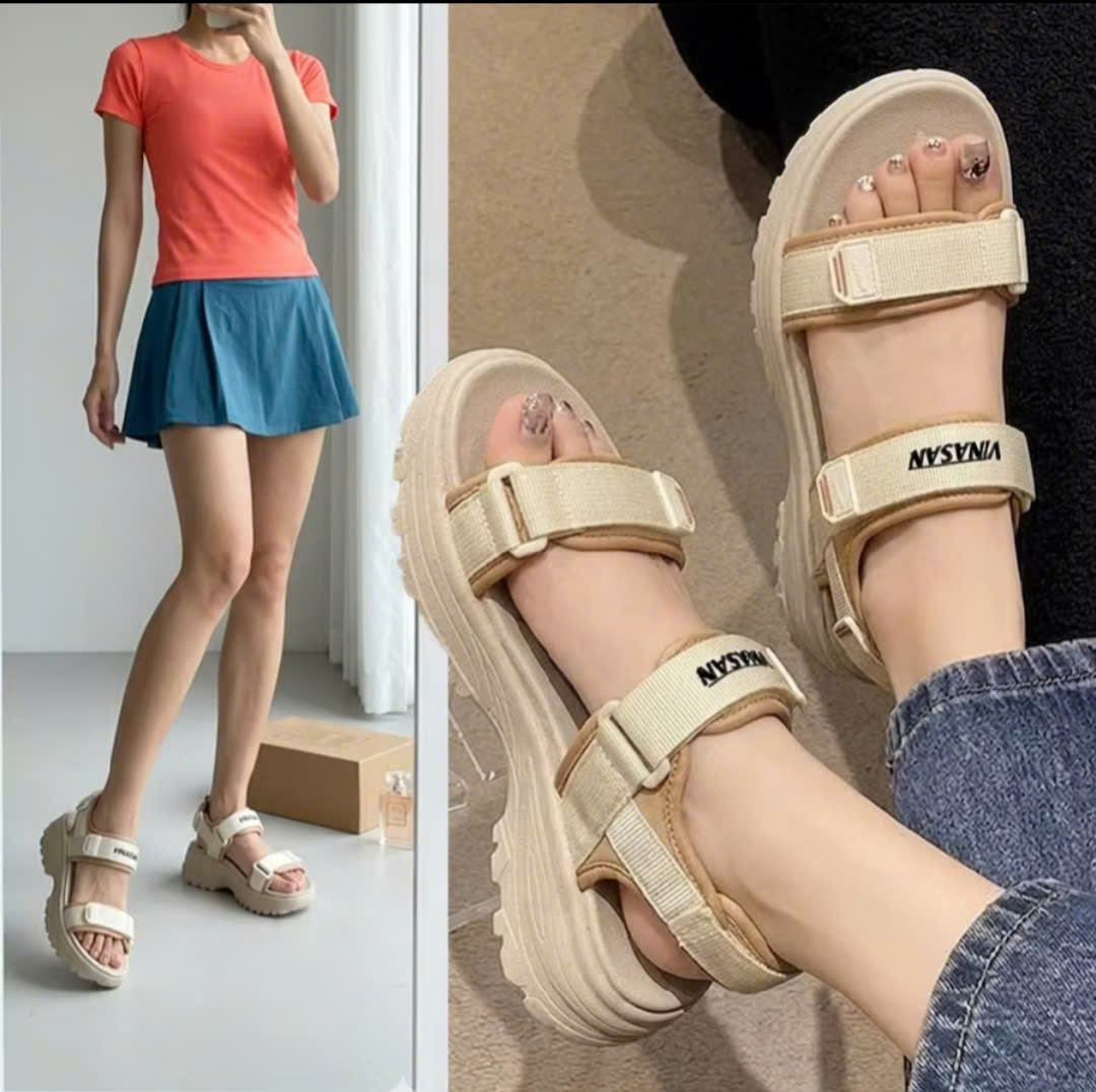 Giày sandals nữ, sandals học sinh VN2618 size 35-39. Hàng chính hãng VINASAN sx tại Việt Nam