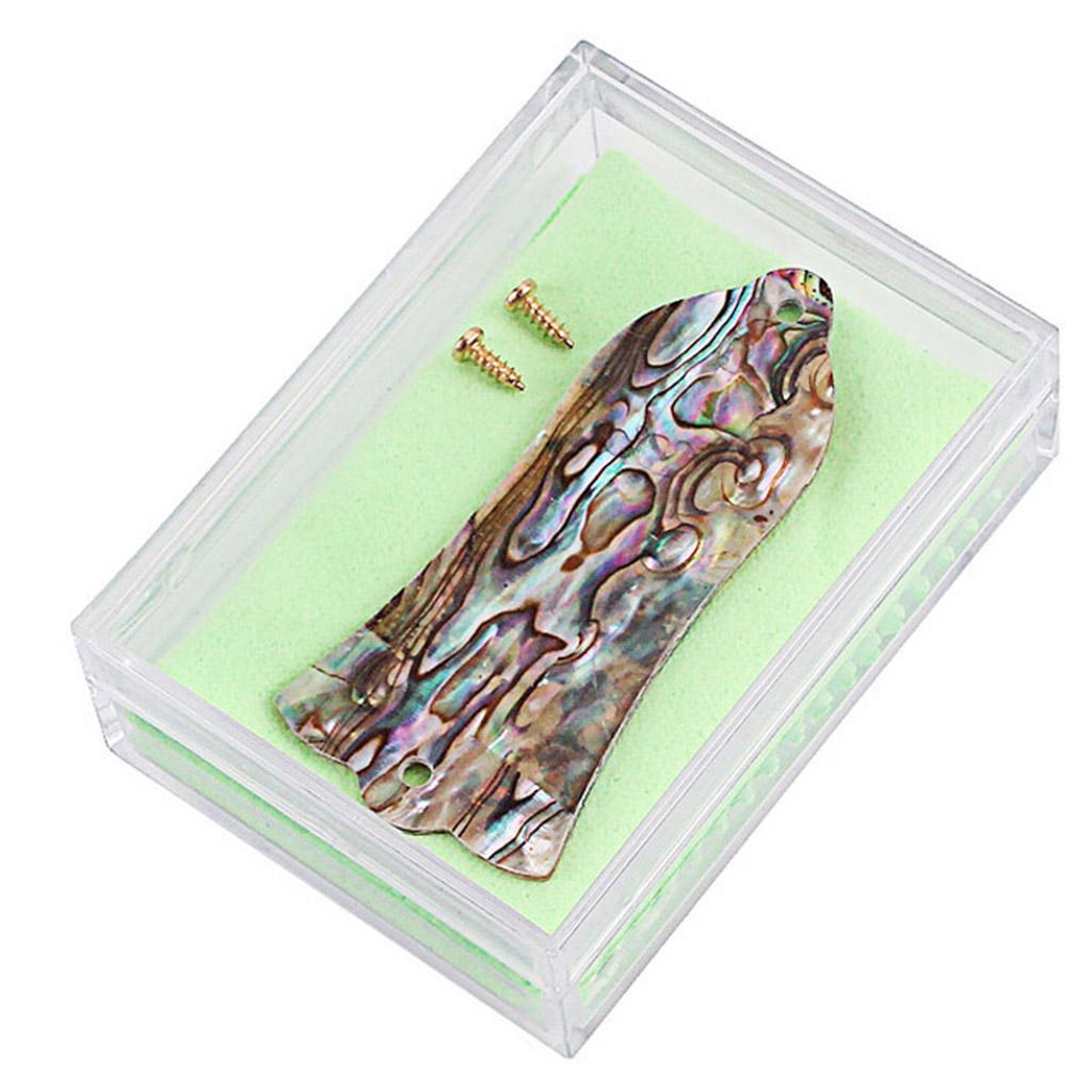 Guitar Truss Rod Cover with Case Screws for Electric Guitar Bass