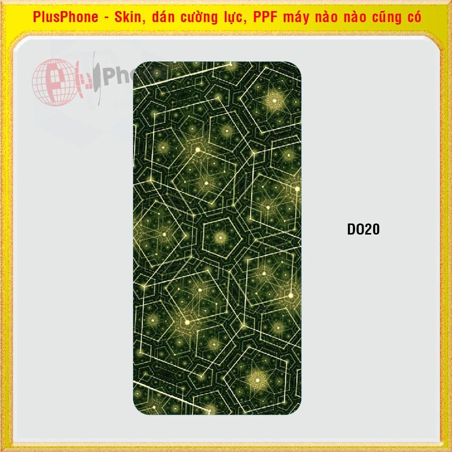 Dán Skin mặt sau cho Oppo Reno8 5G, Reno 8 Pro 5G, Reno8 Pro + nhiều mẫu độc lạ