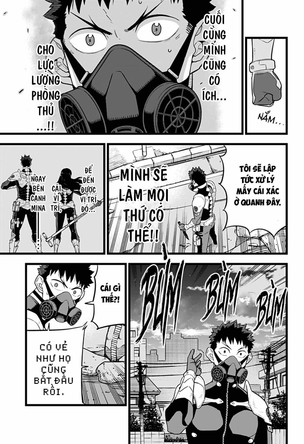 hôm nay - tôi hóa kaiju chapter 13 18