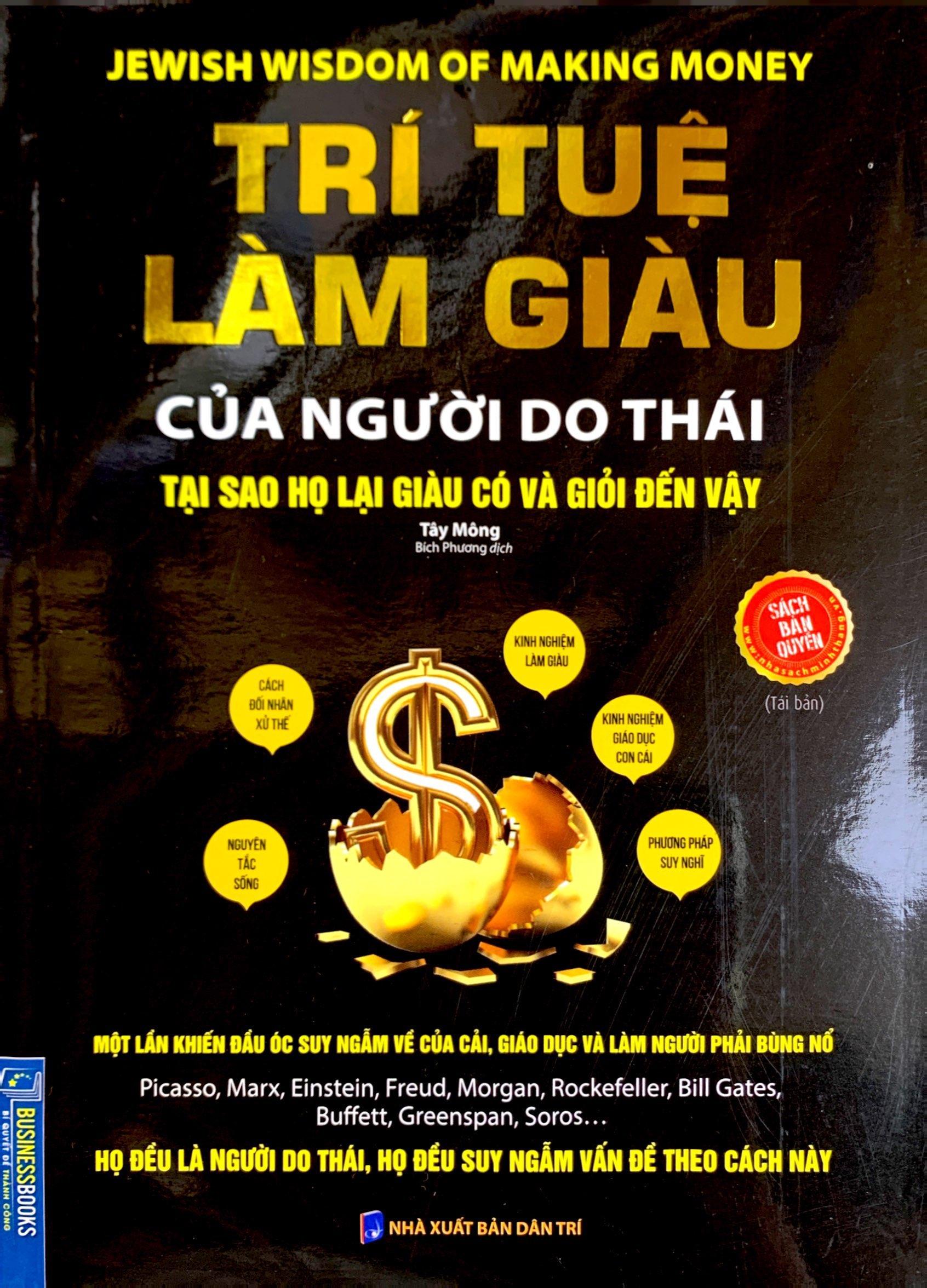 Trí Tuệ Làm Giàu Của Người Do Thái (Tái Bản 2023)