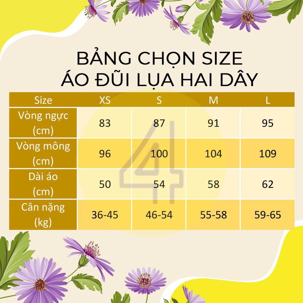 Áo 2 dây nữ basic 4LOVA chất liệu lụa cao cấp nhiều màu đẹp quyến rũ, sang trọng