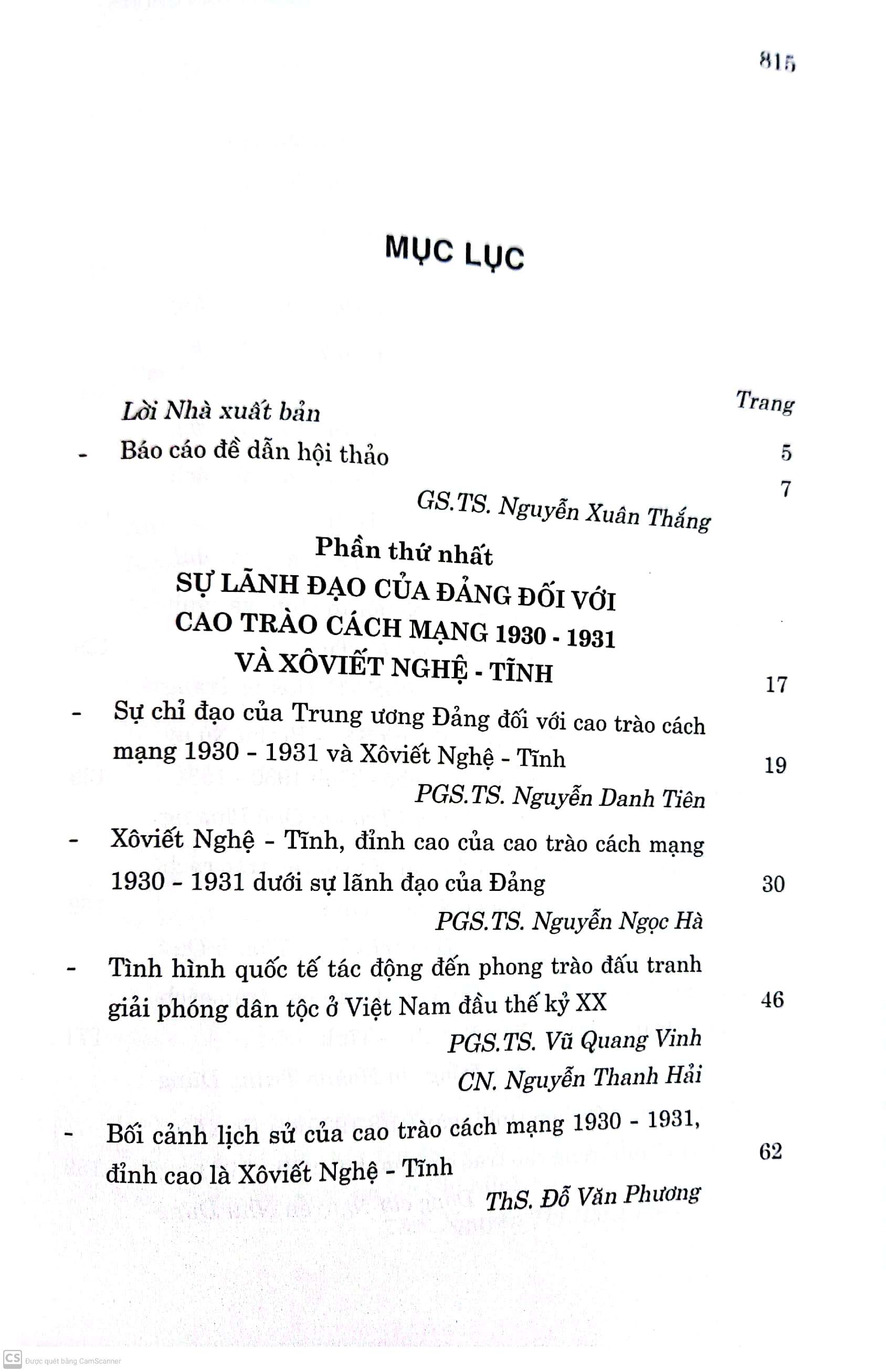 90 năm Xô Viết Nghệ - Tĩnh sức mạnh quần chúng làm nên lịch sử (1930-2020) (Kỷ yếu Hội thảo khoa học)