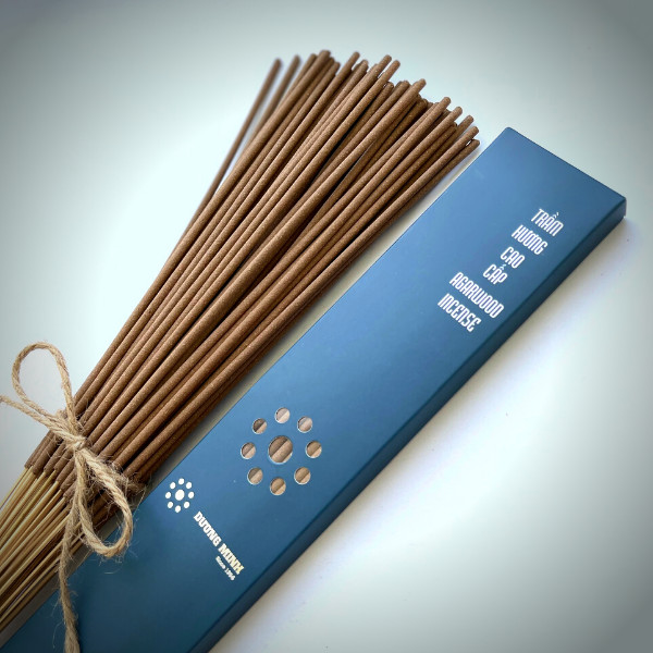 Nhang Trầm Hương Dương Minh nhang sạch 100% từ trầm tự nhiên nhang cây thơm từ trầm không hương liệu hóa chất hương trầm an toàn nhang cây 30cm