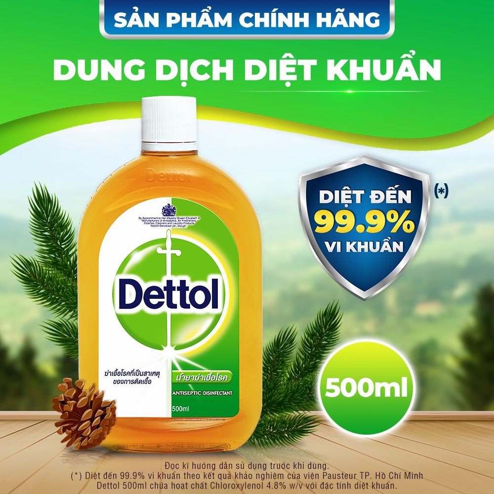 Dung dịch sát khuẩn vệ sinh nhà cửa Dettol 500ml