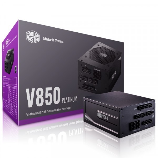 Nguồn Cooler Master V850 Platinum - Hàng chính hãng