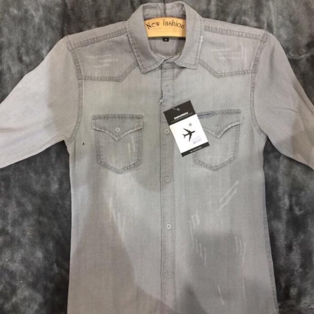 Áo sơ mi bò nam