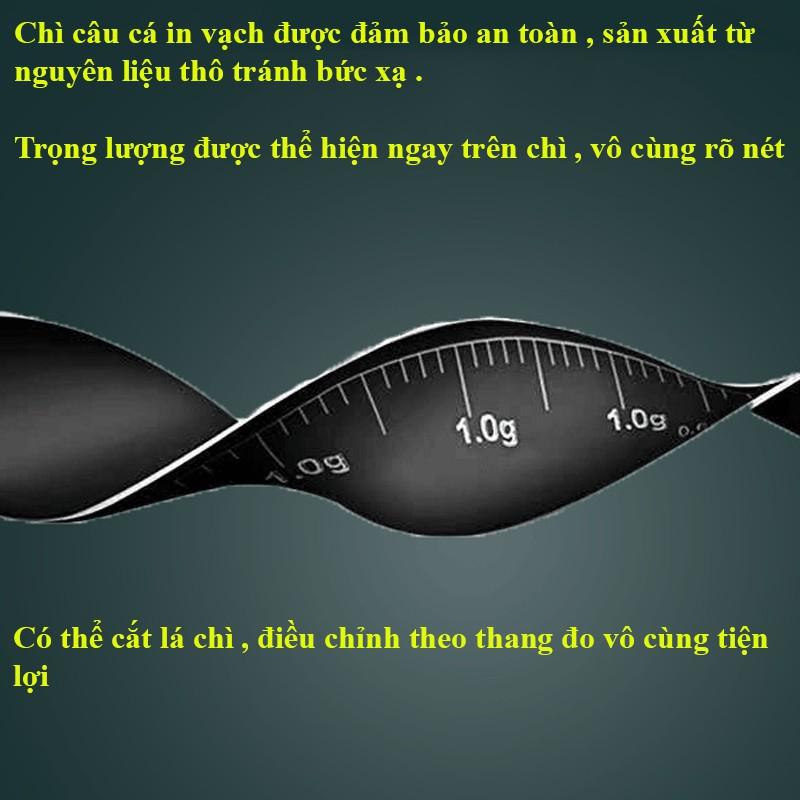 Dây trục câu đài, câu đơn buộc sẵn cước câu cá tàng hình cao cấp DC-1