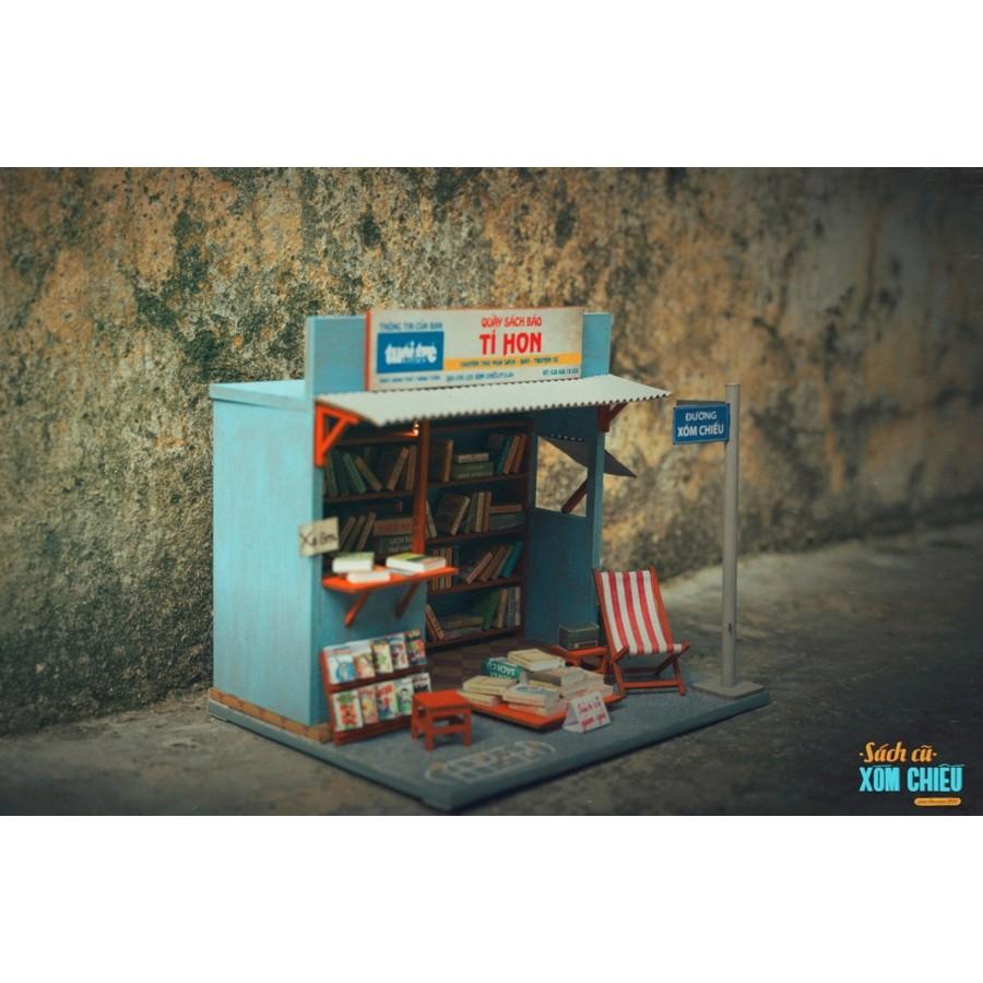 Mô Hình Gỗ DIY Thế Giới Tí Hon - Tiệm Sách Cũ - AD05
