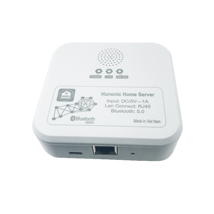 Bộ Điều Khiển Trung Tâm Smarthome - Hunonic Home Server - Công nghệ Bluetooth Mesh