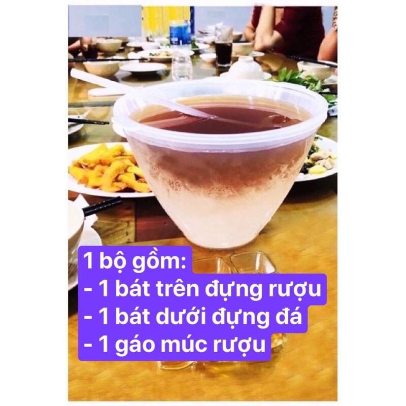 Bát ướp lạnh r.ượu, bát đựng rượu - dụng cụ ướp lạnh r.ượu