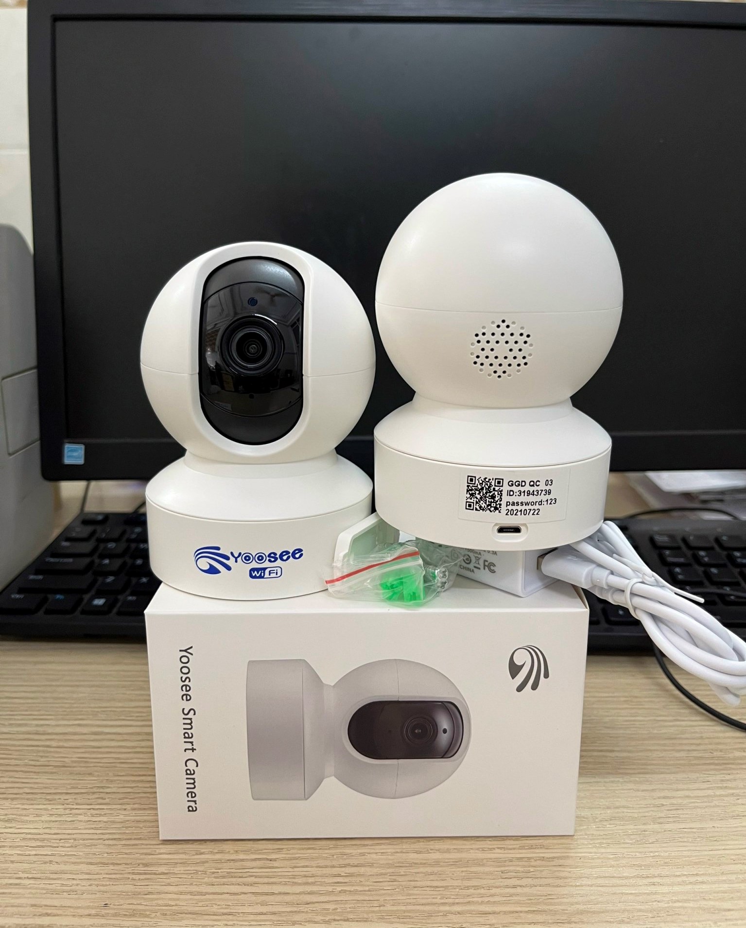 Camera IP Wifi Yoosee HWK-205 2.0MPX - Hàng chính hãng