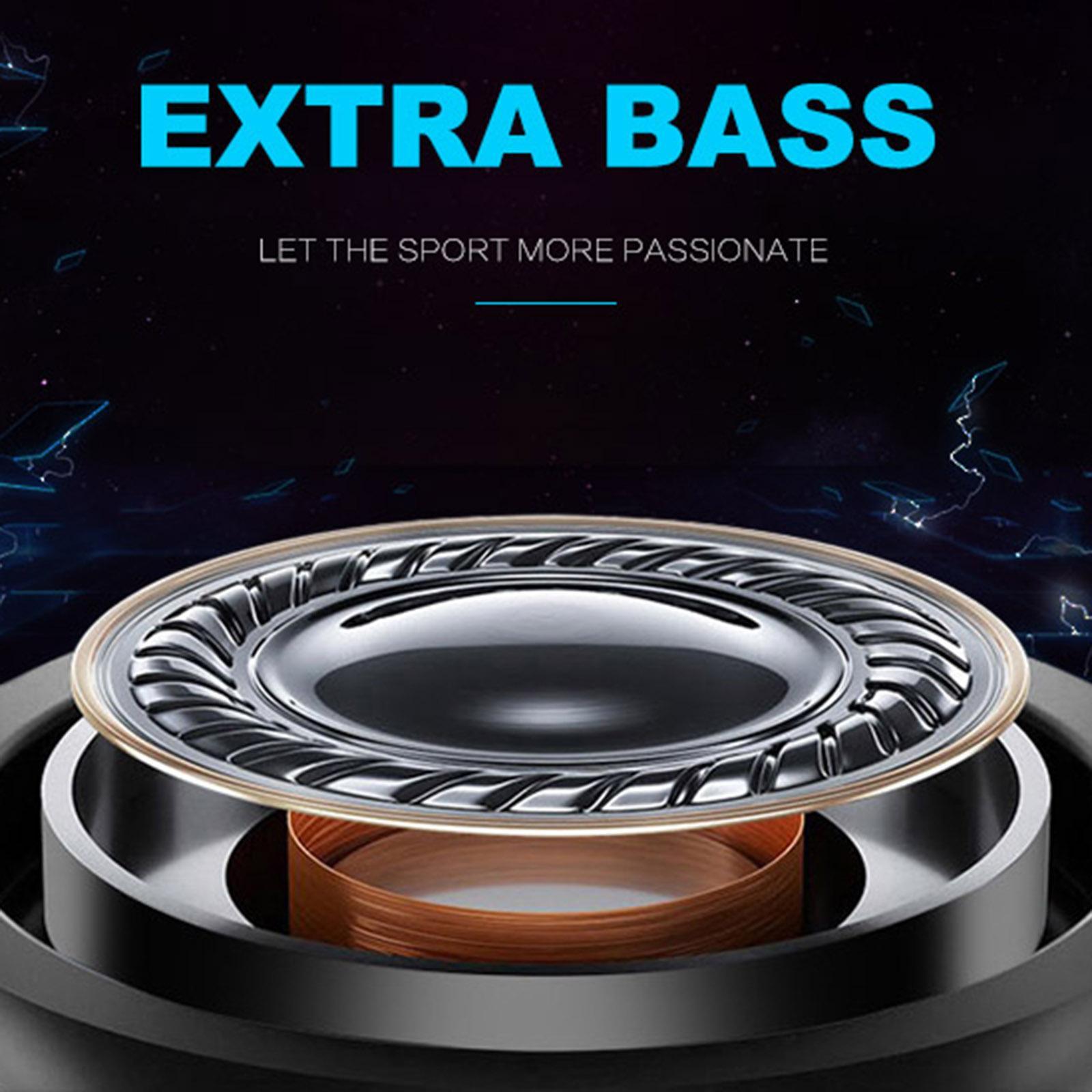 Neckband Bluetooth Headphones   Earphones with Mic Red