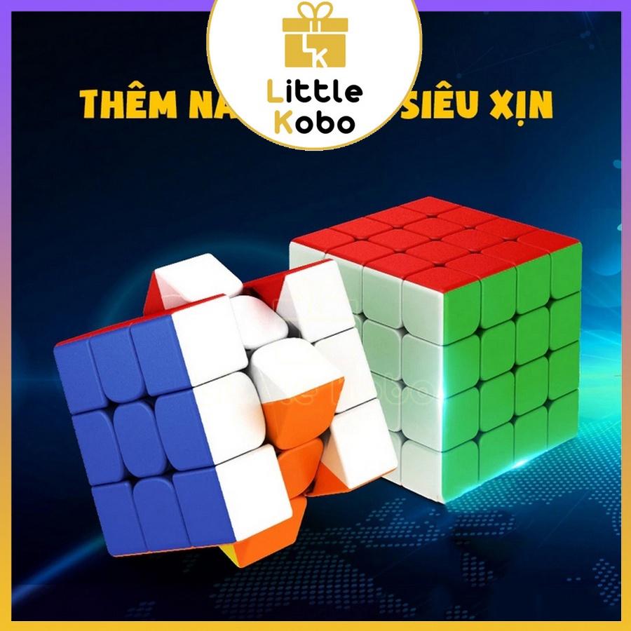 Rubik 4x4 RS4M 2020 RS4 M Rubic Nam Châm 4 Tầng Stickerless Đồ Chơi Thông Minh