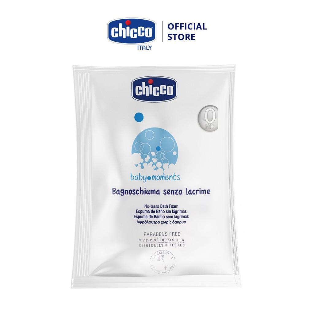 Sữa tắm gội chiết xuất yến mạch 0M+ Chicco – Gói du lịch 7ml Chicco