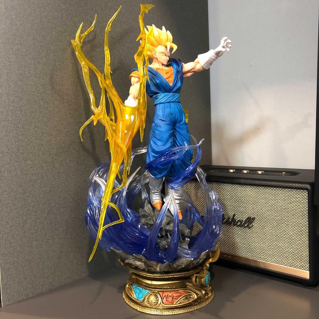 Siêu phẩm mô hình Vegito 3 đầu + 1 bán thân 58cm có LED - Dragon Ball