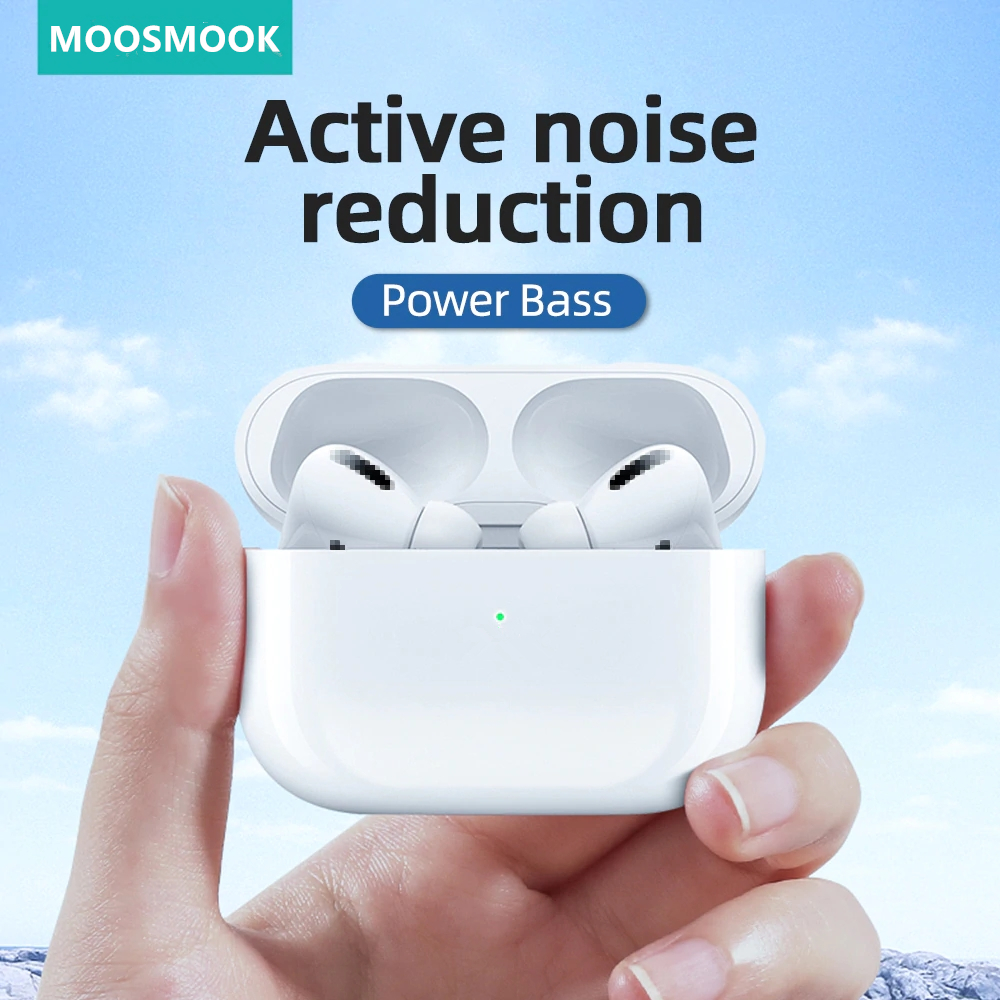 Tai Nghe True Wireless Moosmook A7  Earbuds Hộp Sạc Thường Bluetooth V5.0 - Hàng Chính Hãng