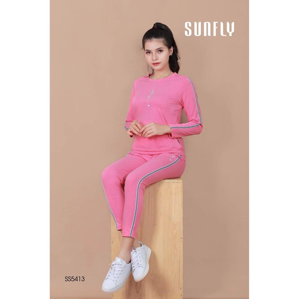 Bộ quần áo mặc nhà SUNFLY thu đông SS5413