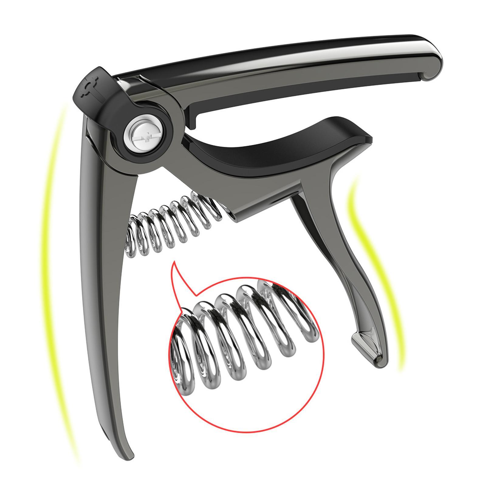 Guitar Capo Capo Tuning Clamp Adjustment Clip Tension Adjustable Guitar Capo Acoustic for Electric Guitar Ukulele Bass Mandolin Accs